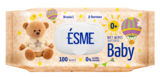 Вологі серветки із клапаном Esme Дитячі, 100 шт. - Pampik