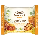 Мыло Зеленая Аптека Bath soap Manuka honey with olive oil, 100 г - Pampik