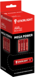 Батарейки Enerlight Mega Power AAА, 40 шт. (90030204R) - Pampik
