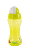 Поильник для путешествий Baby Team, с трубочкой, от 10 мес., 300 мл, салатовый (5005) - Pampik