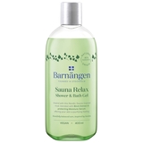 Гель для душу Barnangen Sauna Relax з екстрактом берези, для жирної та комбінованої шкіри, 400 мл (2472730) - Pampik