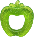 Прорезыватель для зубов Курносики Яблочко, с водой, зеленый (7043 зел) - Pampik