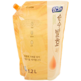 Засіб для миття посуду, овочів та фруктів Lion Chamgreen П'ять злаків, (запаска), 1,2 л - Pampik