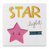 Нічник-світильник Offtop Зірка, 14х5,5х14 см (850126) - Pampik - 2