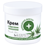 Крем для лица и тела Домашний Доктор с маслом конопли, 250 мл - Pampik
