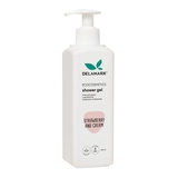 Гель для душу DeLaMark з ароматом полуниці та вершків, 400 мл - Pampik