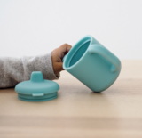 Поильник силиконовый Beaba, 170 мл, синий (913524) - Pampik - 4