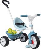 Триколісний велосипед 2 в 1 Smoby Toys Бі Муві, блакитний (740331) - Pampik - 3