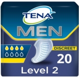 Урологічні прокладки для чоловіків Tena Men Level 2, 20 шт. - Pampik