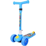 Самокат Daddychild 009T-Blue с подсветкой колес голубой (TOYSHD-009T-Blue) - Pampik