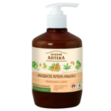 Жидкое мыло Зеленая Аптека Облепиха и липа, 460 мл - Pampik