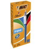 Ручка шариковая BIC 4 Colours Original, 1 мм, 4 цвета, 12 шт. (889969) - Pampik