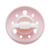 Круглая пустышка Nip Вишенка, латексная, от 6 мес., розовый (91009) - Pampik