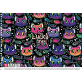 Альбом для малювання Школярик Мордочки котиків 30 аркушів (PB-SC-030-538) - Pampik