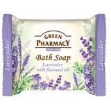 Мыло Зеленая Аптека Bath soap Lavender with flaxseed oil, 100 г - Pampik