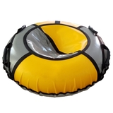 Тюбинг Traverse Стандарт, d 80 см, серый с желтым - Pampik