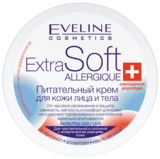 Крем для обличчя і тіла Eveline Extra Soft поживний 200 мл - Pampik