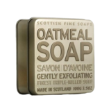 Тверде мило для рук Scottish Fine Soaps Oatmeal Soap In A Tin Вівсяне, 100 г (33713) - Pampik
