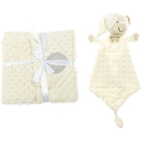 Плед с игрушкой-одеялом Interbaby Bubble Dou-Dou Bear Beige 110х80 см (8100219) - Pampik