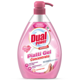 Гель для миття посуду Dual Power концентрований з дозатором Ніжні руки, 1 л - Pampik