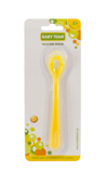 Ложечка силіконова Baby Team, жовтий (6107_жовтий) - Pampik - 3
