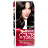Краска для волос Garnier Color Sensation тон 2.0, черный бриллиант, 110 мл - Pampik
