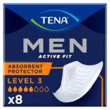 Урологічні прокладки для чоловіків Tena Men Active Fit Level 3, 8 шт. (750856) - Pampik