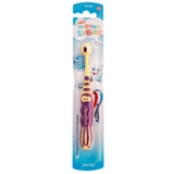 Детская зубная щетка Aquafresh Мой первый зубик, мягкая, фиолетовая - Pampik