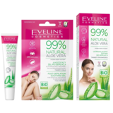 Ультраделикатный набор для депиляции лица и подбородка Eveline Natural aloe vera 20 мл + Успокаивающий гель после депиляции, 2,5 мл (5903416026839) - Pampik