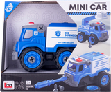 Конструктор DIY Spatial Creativity Поліцейська машина LM9023, синій (CJ-1614174) - Pampik - 4