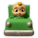 Машинка CoComelon Mini Vehicles Green Trash Truck Зелений сміттєвоз, зелений (CMW0014) - Pampik