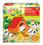 Usborne Book and 3 Jigsaws: On the Farm - Sam Taplin, англ. язык (9781474988896) - Pampik
