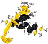 Конструктор DIY Spatial Creativity Екскаватор LM9011, жовтий (CJ-1614166) - Pampik - 2