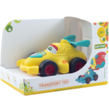Машинка Baby Team інерційна, жовта (8620_машинка жовта) - Pampik