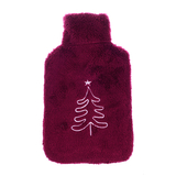 Грелка Offtop, 33 см, 2 л, бордовый (855035) - Pampik