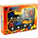 Игровой набор транспорта Powerful Friction (558A1) - Pampik