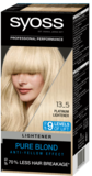 Стійка фарба для волосся Syoss, відтінок 13-5 (Платиновий Освітлювач), 135 мл - Pampik