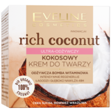 Мультипоживний кокосовий крем для обличчя Eveline Rich Coconut, 50 мл - Pampik - 3