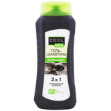 Гель-шампунь 2 в 1 Cool Men Ultramint Охолоджуюча свіжість, 400 мл - Pampik