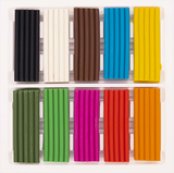 Пластилін восковий Школярик, прямокутний, 10 кольорів, 230 г (303116003-UA) - Pampik - 2