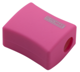 Точилка з контейнером Buromax Rubber Touch, рожевий (BM.4778-1) - Pampik