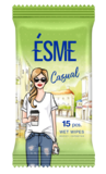 Вологі серветки Esme Повсякденні, 15 шт. - Pampik