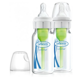 Пляшечка для годування Dr. Brown's Options+, з вузьким горлечком, 120 мл, 2 шт. (SB42003-P2) - Pampik
