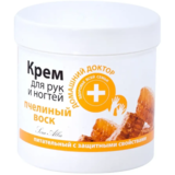 Крем для рук и ногтей Домашний Доктор Пчелиный воск 250 мл - Pampik