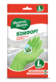Рукавички універсальні Мелочи Жизни Aloe Vera Комфорт, L - Pampik
