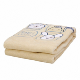 Детский плед в кроватку Karaca Home Sweet Summer yesil 120х100 см желтый (2000022180733) - Pampik - 2