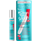 Суперефективний роліковий гель SOS від прищів та вугрів Eveline Clean Your Skin, 15 мл - Pampik