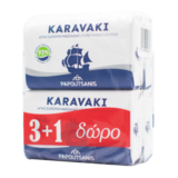 Тверде мило Karavaki Класік, 500 г (4 шт. по 125 г) (ABSCl500) - Pampik - 2