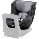 Автокресло Britax Romer Dualfix iSense Midnight Grey, черный (2000035106) - Pampik