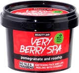 Пілінг для обличчя та губ Beauty Jar Very Berry Spa, 120 мл - Pampik